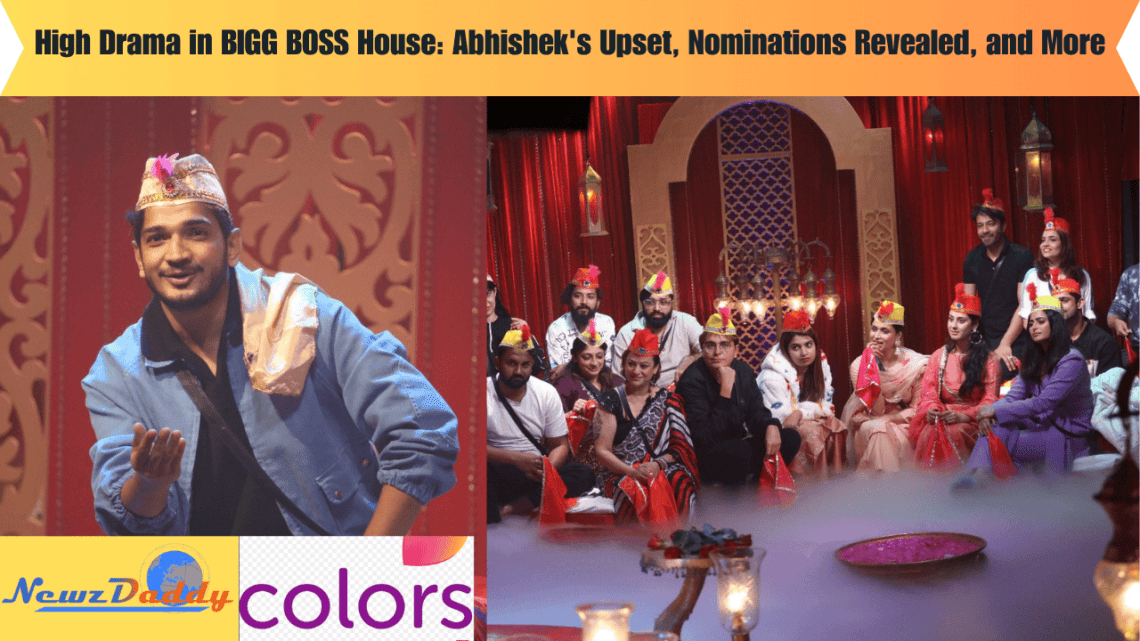 High Drama in BIGG BOSS House Abhishek's Upset, Nominations Revealed, and More