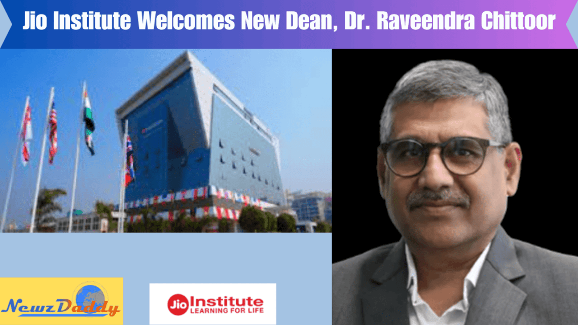 Jio Institute Welcomes New Dean, Dr. Raveendra Chittoor