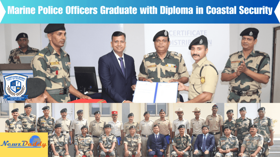 Marine Police Officers Graduate with Diploma in Coastal Security
