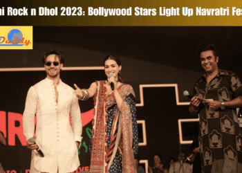 "Mirchi Rock n Dhol 2023: Bollywood Stars Light Up Navratri Festival