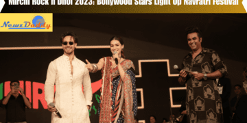 "Mirchi Rock n Dhol 2023: Bollywood Stars Light Up Navratri Festival