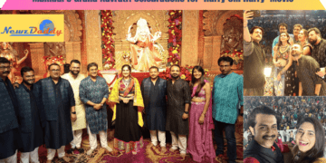 Mumbai's Grand Navratri Celebrations for 'Hurry Om Hurry' Movie