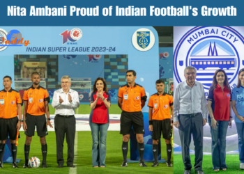 Nita Ambani Proud of Indian Football's Growth