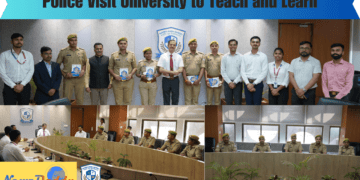 Police Visit University to Teach and Learn