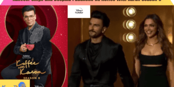 Ranveer Singh and Deepika Padukone on Koffee With Karan Season 8