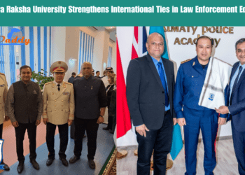 Rashtriya Raksha University Strengthens International Ties in Law Enforcement Education