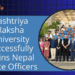 Rashtriya Raksha University Successfully Trains Nepal Police Officers-min