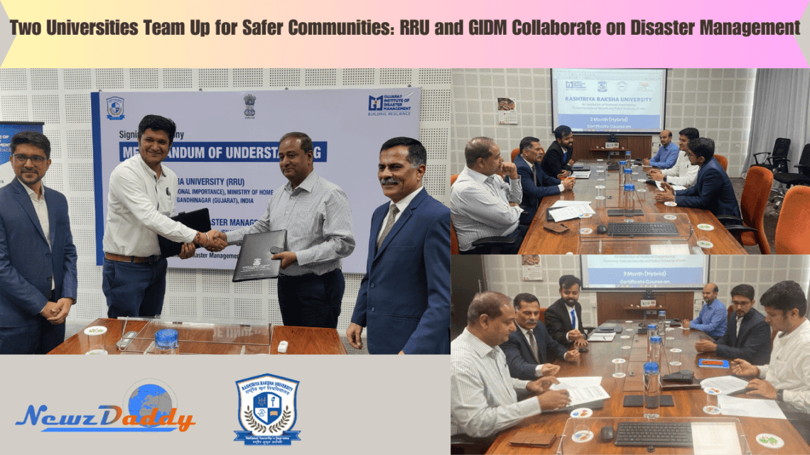 Two Universities Team Up for Safer Communities: RRU and GIDM Collaborate on Disaster Management