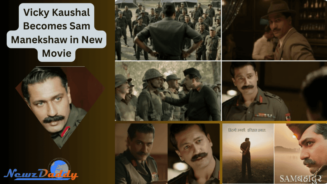 Vicky Kaushal Becomes Sam Manekshaw in New Movie