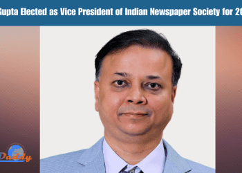 Vivek Gupta Elected as Vice President of Indian Newspaper Society for 2023-24