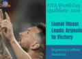 World Cup Qualifiers- Arg - Peru