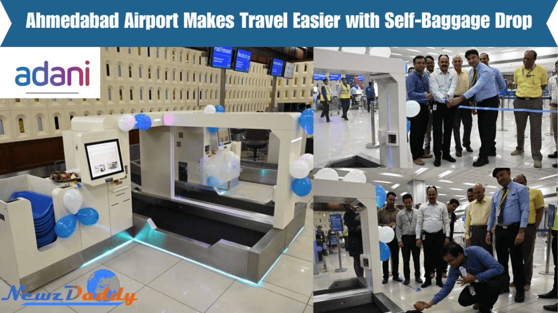 Ahmedabad Airport Makes Travel Easier with Self-Baggage Drop