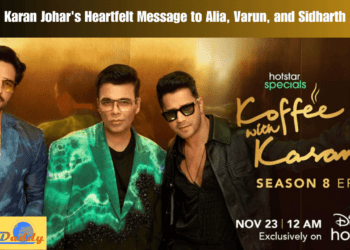 Karan Johar's Heartfelt Message to Alia, Varun, and Sidharth