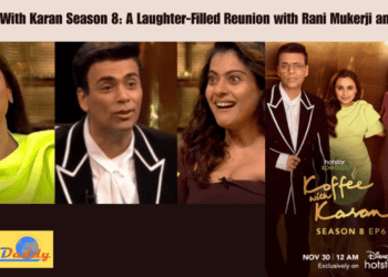 Koffee With Karan Season 8 A Laughter-Filled Reunion with Rani Mukerji and Kajol