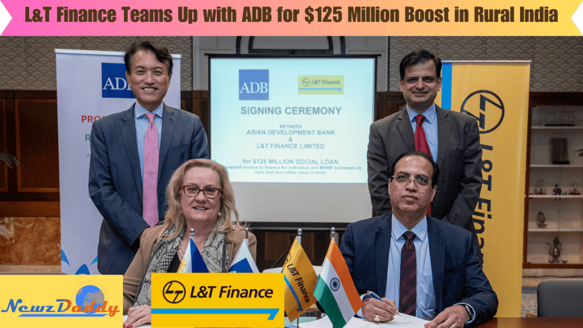 L&T Finance Teams Up with ADB for $125 Million Boost in Rural India