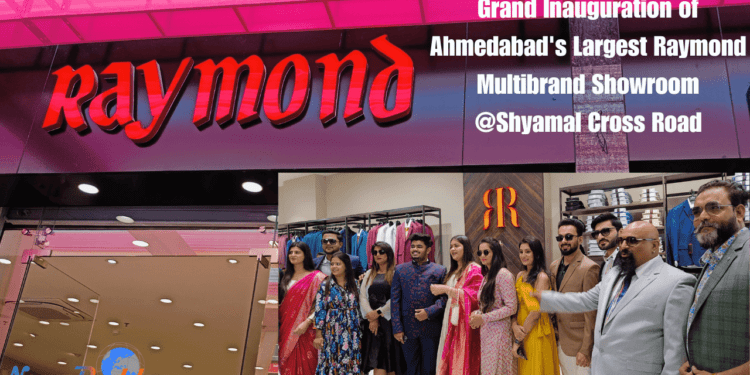 Raymond showroom @Shyamal Cross Road