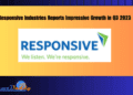 "Responsive Industries Reports Impressive Growth in Q3 2023