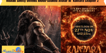 Rishab Shetty Unveils Blood-Soaked Avatar in 'Kantara Chapter 2'