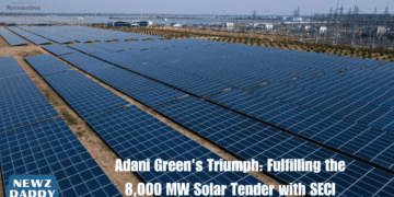 Adani Green's Triumph: Fulfilling the 8,000 MW Solar Tender with SECI