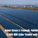 Adani Green's Triumph: Fulfilling the 8,000 MW Solar Tender with SECI