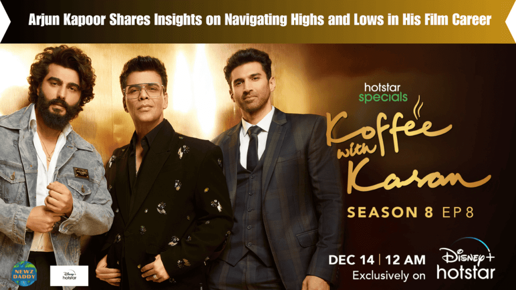 Arjun Kapoor Shares Insights on Navigating Highs and Lows in His Film Career