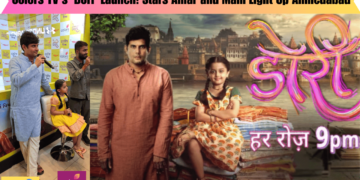 Colors TV's 'Dori' Launch Stars Amar and Mahi Light Up Ahmedabad
