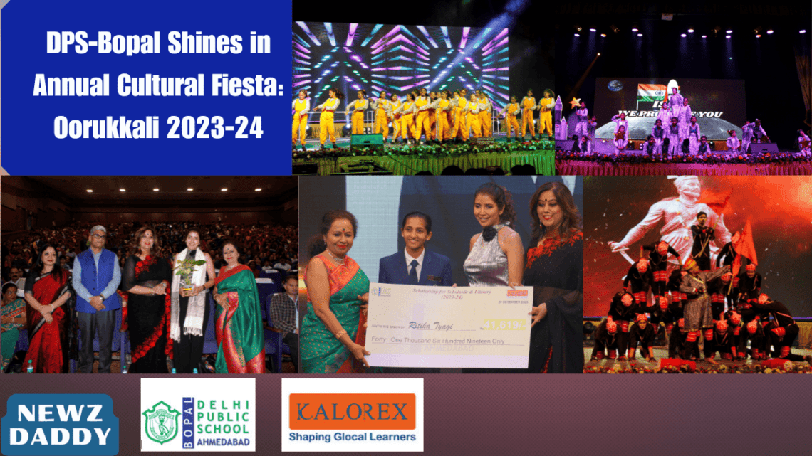 DPS-Bopal Shines in Annual Cultural Fiesta Oorukkali 2023-24