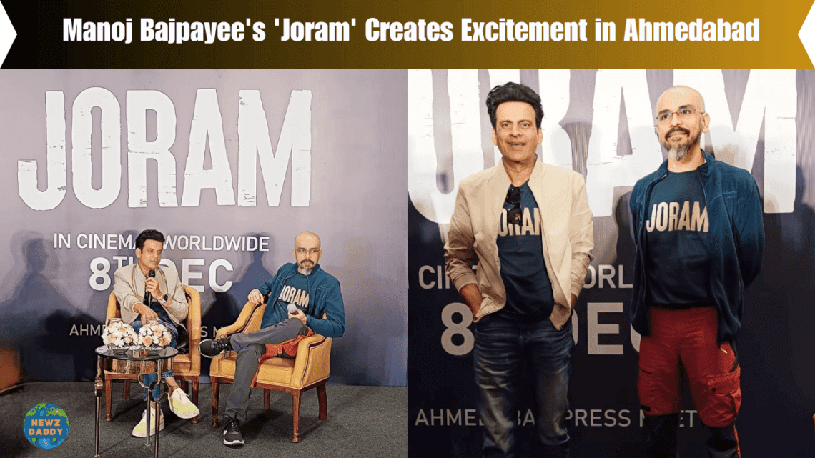 Ahmedabad Welcomes 'Joram' Team: Manoj Bajpayee's Unique Boat Adventure