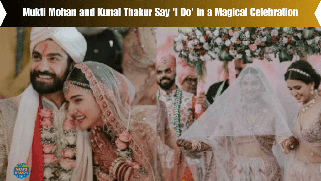 Mukti Mohan and Kunal Thakur Say 'I Do' in a Magical Celebration