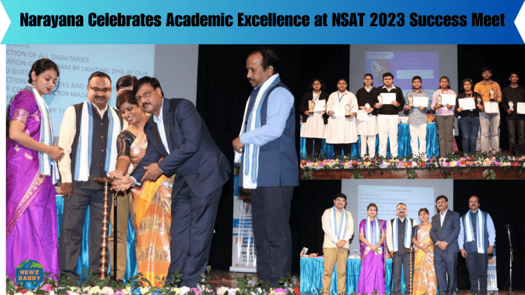 Narayana Celebrates Academic Excellence at NSAT 2023 Success Meet