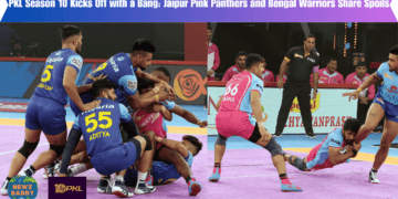 PKL Season 10 Kicks Off with a Bang: Jaipur Pink Panthers and Bengal Warriors Share Spoils