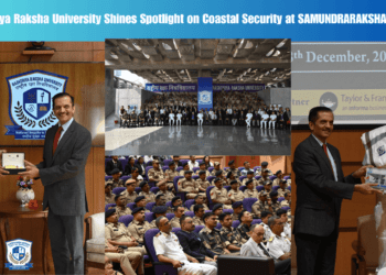 Rashtriya Raksha University Shines Spotlight on Coastal Security at SAMUNDRARAKSHAN 2023