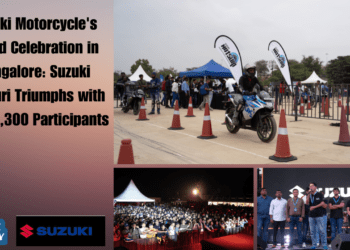 Suzuki Motorcycle's Grand Celebration in Bangalore: Suzuki Matsuri Triumphs with Over 3,300 Participants