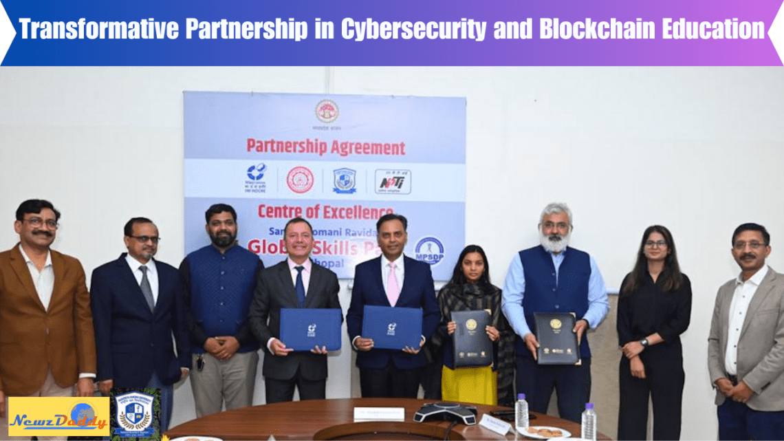 Transformative Partnership in Cybersecurity and Blockchain Education