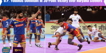 U.P. Yoddhas Dominant in 30-Point Victory Over Haryana Steelers