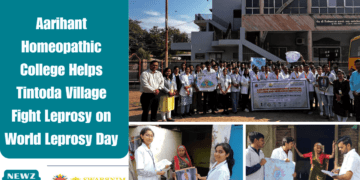 Aarihant Homeopathic College Helps Tintoda Village Fight Leprosy on World Leprosy Day