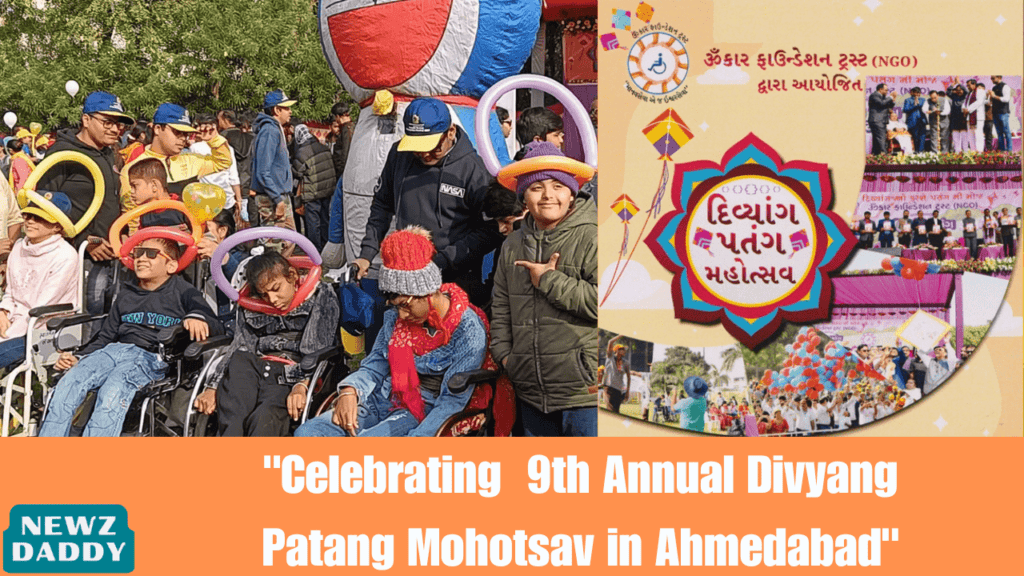 Celebrating 9th Annual Divyang Patang Mohotsav in Ahmedabad