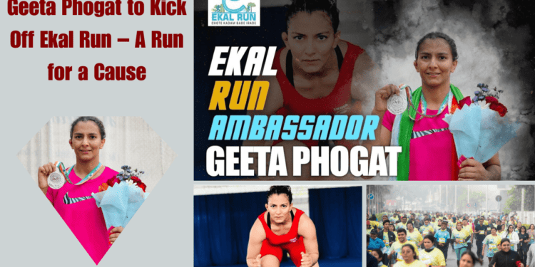 Geeta Phogat to Kick Off Ekal Run – A Run for a Cause