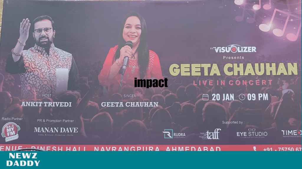 Geeta Chauhan Live in Concert on 20th Jan