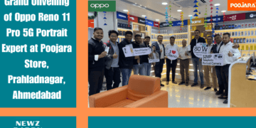 Grand Unveiling of Oppo Reno 11 Pro 5G Portrait Expert at Pujara Store, Prahladnagar, Ahmedabad