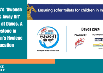 Harpic's 'Swoosh Germs Away Kit' Debuts at Davos: A Milestone in Children's Hygiene Education
