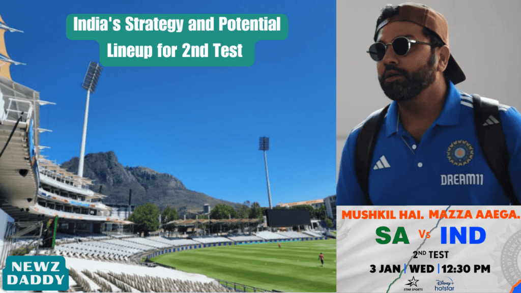 India's Strategy and Potential Lineup for 2nd test