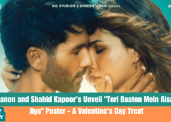 Kriti Sanon and Shahid Kapoor's Unveil "Teri Baaton Mein Aisa Uljha Jiya" Poster - A Valentine's Day Treat