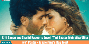 Kriti Sanon and Shahid Kapoor's Unveil "Teri Baaton Mein Aisa Uljha Jiya" Poster - A Valentine's Day Treat