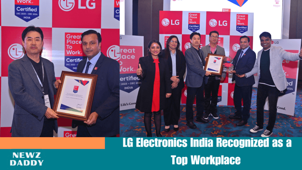 LG Electronics India Recognized as a Top Workplace