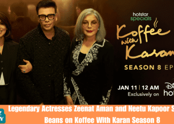 Legendary Actresses Zeenat Aman and Neetu Kapoor Spill the Beans on Koffee With Karan Season 8