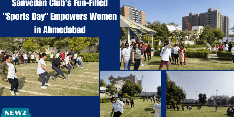 Sanvedan Club's Fun-Filled "Sports Day" Empowers Women in Ahmedabad