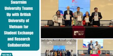 Swarrnim University Teams Up with British University of Vietnam for Student Exchange and Research Collaboration