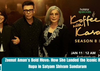 Zeenat Aman's Bold Move: How She Landed the Iconic Role of Rupa in Satyam Shivam Sundaram