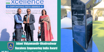 Adani Vidyamandir-Bhadreshwar Receives Empowering India Award for Educational Excellence